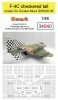 Omask 34040 F-4C checkered tail masks for Zoukei-Mura SWS48-06 1/48
